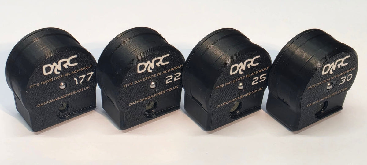 daystate blackwolf air rifle magazines .177 .22 .25 .30